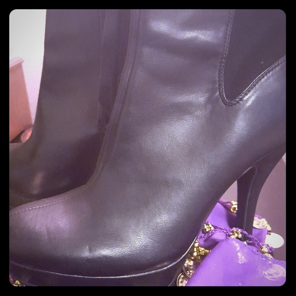 Knee high boots